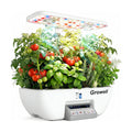 Growell 17 Pods Hydroponics Growing System Kit, Indoor Garden with 2 Fans | for Airflow & Anti-Mold, LED Grow Light