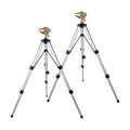 Biswing Large Impact Sprinkler Head on Tripod Base, Adjustable Zinc Alloy Lawn Sprinklers for Yard Lawn Garden, 3/4" NH