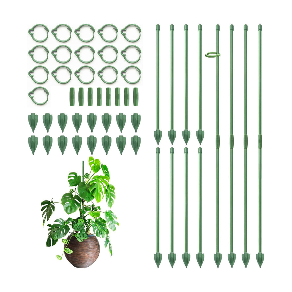 RIFNY Plant Stakes for Indoor Plants, 12 Inch Plant Support Stakes, 16 PCS