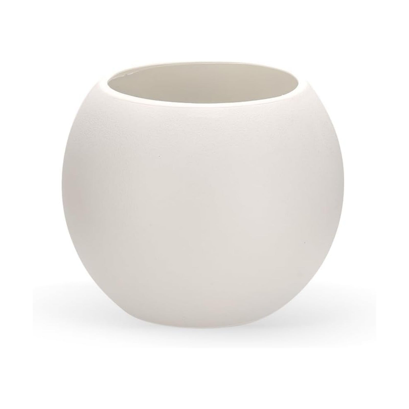 Large Round Planter,Planters for Indoor Plants & Outdoor,Durable Plastic Material Sphere Planter with Drainage Hole &