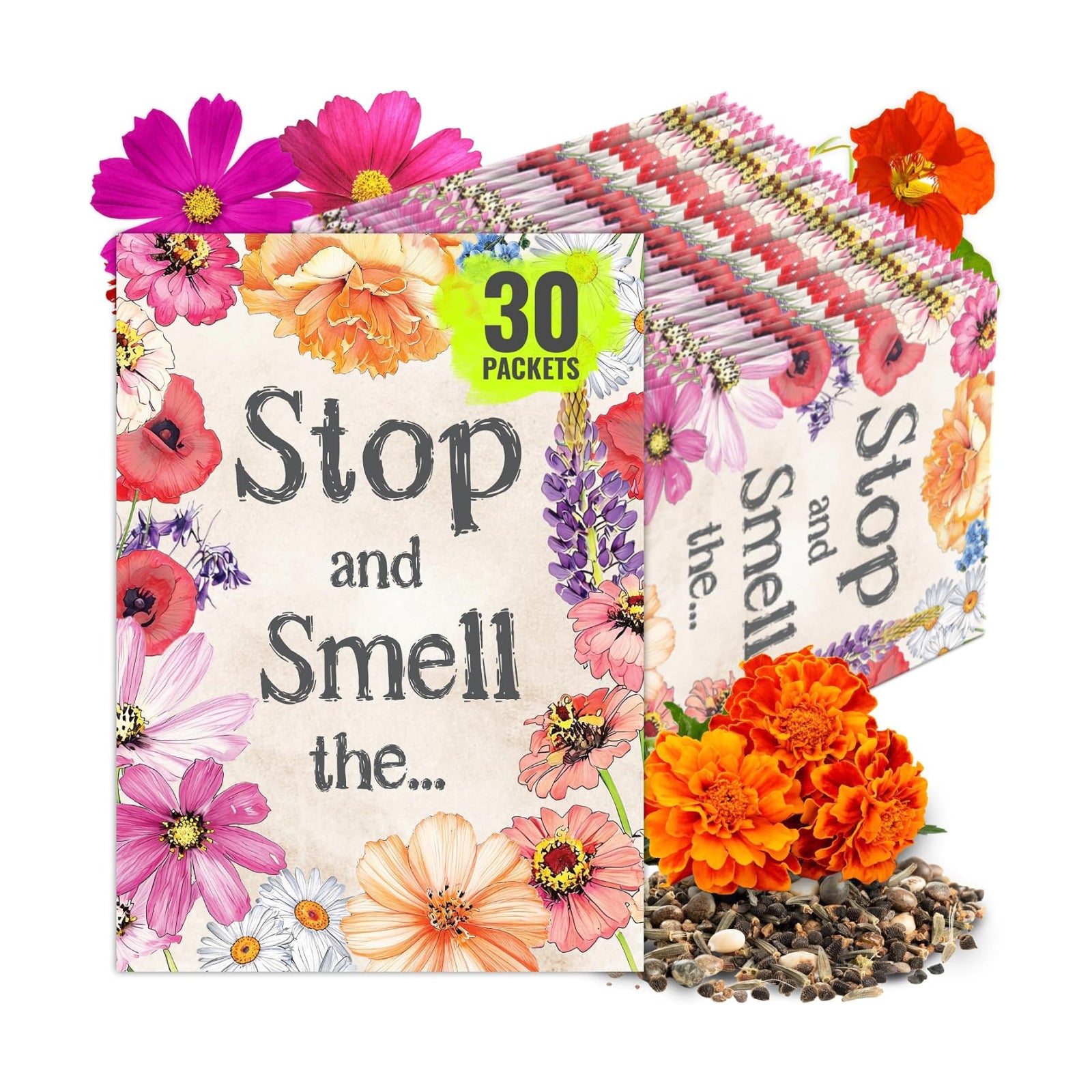 Seed Needs Wildflower Seed Packet Gift Favors for Party Events & Giveaways