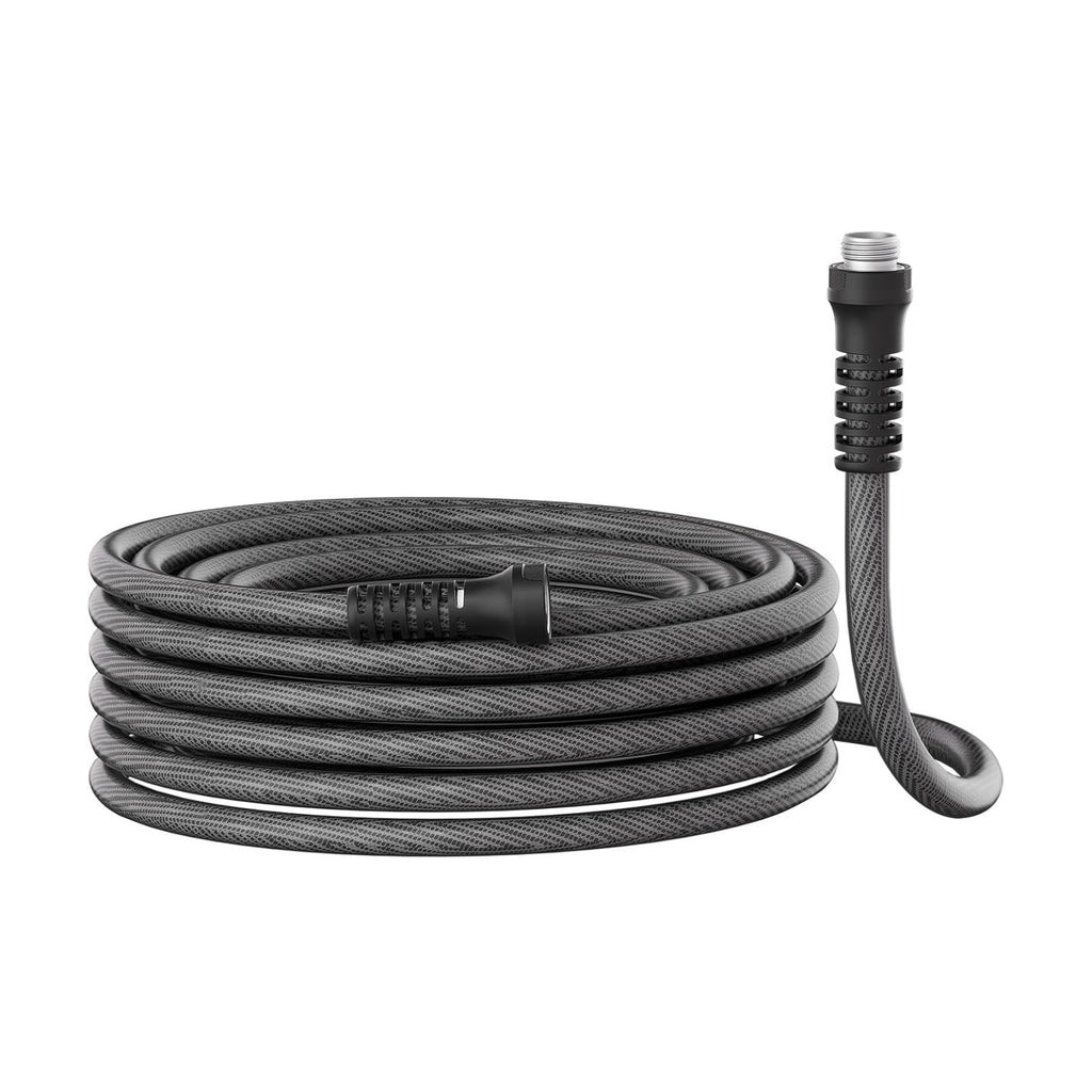 Garden Hose 50ft x 5/8",Flexible Water Hose,Lightweight Braided Hose with Swivel Handle,Leak-Free Connections, Male to