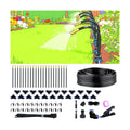 Drip Irrigation System，360° Bendable Drip Irrigation Kit Automatic Irrigation System for Garden, Adjustable Garden