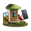 Birvio™ Smart Bird Feeder with Camera, Solar Powered, 1080P HD WiFi Live Stream, AI Bird Identification, Instant Motion Alerts