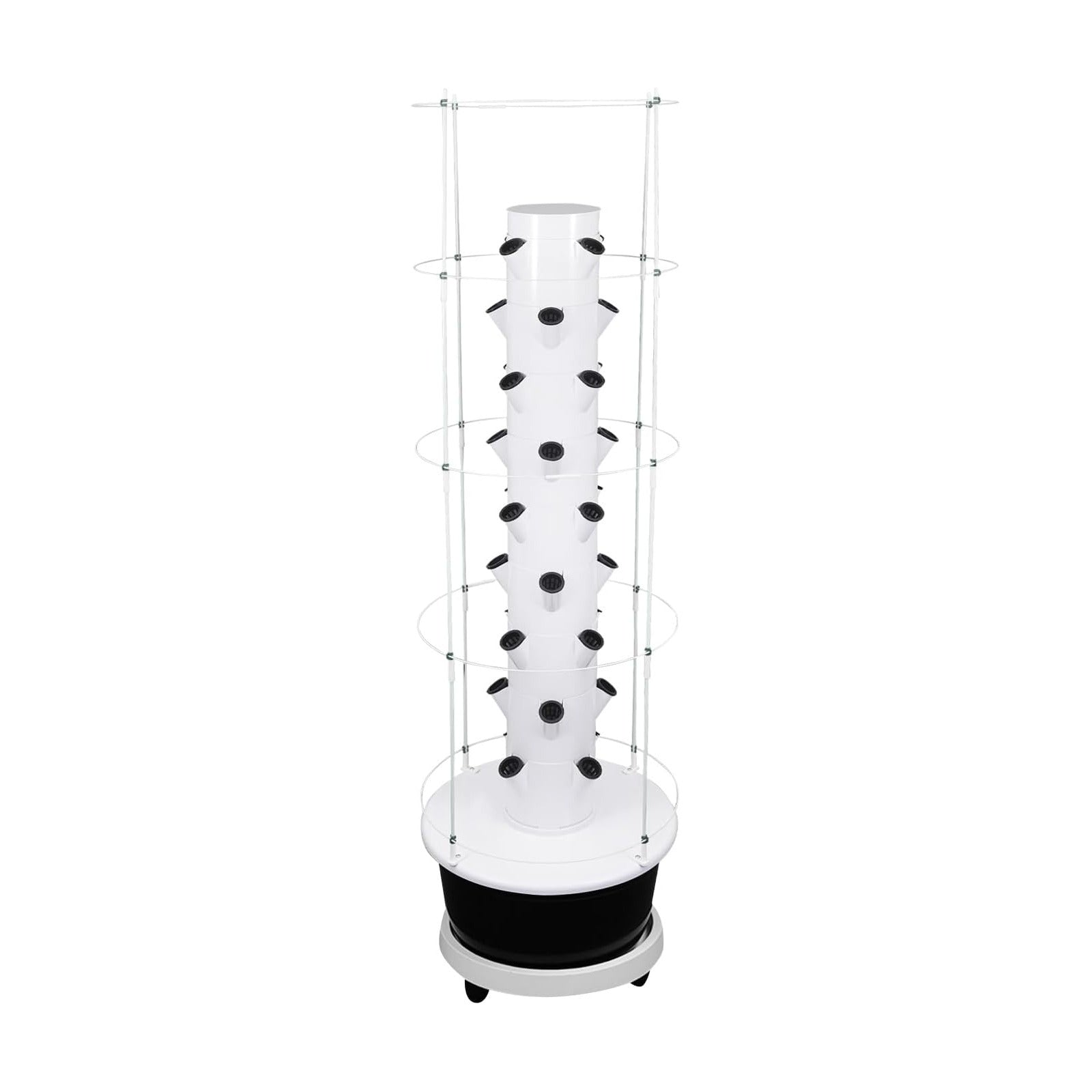 Hydroponics Growing System, 36 Pods Large Vertical Hydroponic Growing Tower with with Climbing Trellis, 9-Tier Indoor