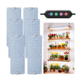 6-Pack Grow Lights for Indoor Plants, Full Spectrum LED with Timer | 1152 LEDs Plant Light, High PPFD, 4/8/12/16/20H
