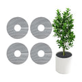 4 Pack Plant Pot Grids - 15.7 Inch Cuttable Soil Cover Protector from Cats, Animals Digging Stopper, Indoor Plant Pot Soil Guard for Outdoor Garden Balcony