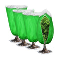 4pcs reusable winter frost plant cover freeze protection, 31.5"x47.2" frost plant cover for winter outdoor plants,Frost