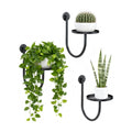 Wall Plant Holder and Hanging Planters for Indoor Plants,Plant Hangers for Indoor Wall Decor and Outdoor Plant Stand(3