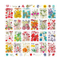 428 Pcs Dried Pressed Flowers for Resin,Real Nature Dried Flowers for Craft