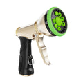 RAINPOINT Garden Hose Nozzle, Metal Hose Sprayer Nozzle With 9 Adjustable Spray Patterns, Heavy Duty Hose Sprayer for