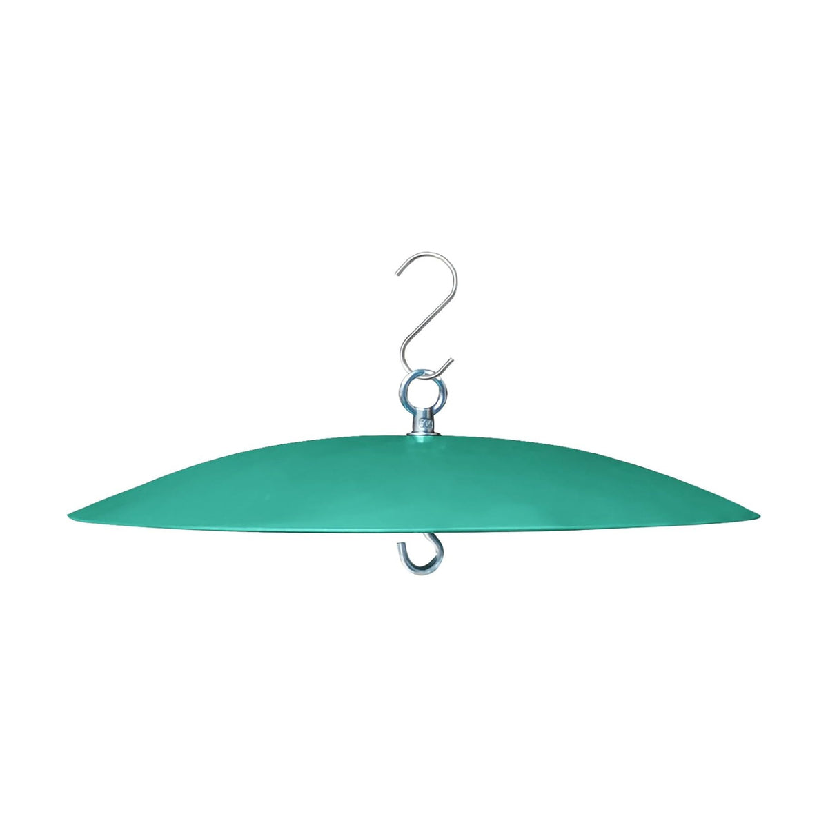 Metal Hummingbird Feeder Shade Cover Dome Shield Hang from Bird Feeders 13 Inch Bird Feeder Baffle for Outdoors/Backyard (2pack, Green)