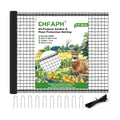 Deer Fence for Garden 4ftx50ft, Plastic Mesh Garden Fencing with Pre-Strung Reinforced Edge, Durable Temporary Fencing