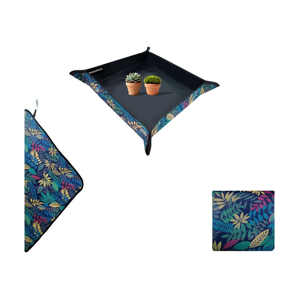 Repotting Mat for Indoor Plants 27"x27", Unique Gifts for Plant Lovers