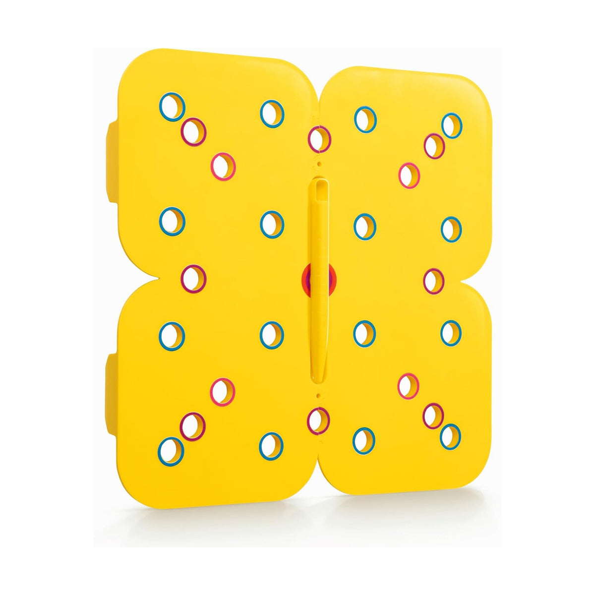 Seed and Seedling Spacer Tool for Garden // Square Foot Gardening Seed Template for Organized Plants, Vegetables & Fruits // Spacing Tool Kit for Planting (Yellow)
