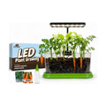 Kids Gardening Kit with LED Grow Light & Root Viewer - Kids Plant Growing Kit - Indoor Mini Garden Set - Vegetable &