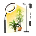 Plant Grow LED Light, 20W Growing Lights for Indoor Plants Full Spectrum | 3/9/12H Auto Cycle Timer, 10 Level Dimmable