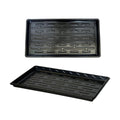 1020 Tray Shallow 10" x 20" Nursery Flat Trays No Holes 1.4" Height, Holding 72-Cell Plug Seedling Trays, Ideal for