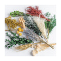 DIY Natural Dried Flower Set, 12 Kinds Bulk Dried Flowers Including Eucalyptus,Lavender,Wheat, Bunny Tails,Billy Ball,for Handmade,Home/Birthday/Seasonal Decor