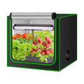 Small Grow Tent for Aerogarden，24”x18”x28” ，Hydroponics Growing System ，Highly Reflective 600D Diamond Mylar Canvas