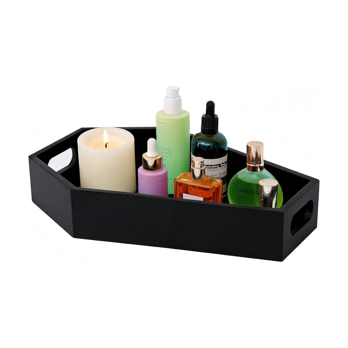 Coffin Serving Tray Decorative Wooden Serving Tray-Black Gothic Home Decor