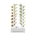 Vertical Hydroponics Growing System Kit, Indoor Growing System Planter Vertical Germination Kit Large Planting Baskets