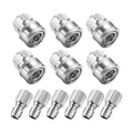 3/8" Pressure Washer Quick Connect Kit, Female NPT Thread | Stainless Steel, 12 Pcs, 5000 PSI, Power Washer Adapter