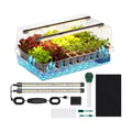 Adawook Self-Watering Seed Starter Tray with Grow Lights, Seed Starter Kit, Full Spectrum Grow Light for Seed Starting