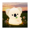 Cute Huggy Koala Night Light RGB Rechargeable for Nursery Bedroom