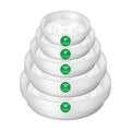 25 Pack Plant Saucer Tray, 6/8 / 10/12 /14 inch Heavy Duty Flower Pot Trays, Plastic Plant Saucer for Indoor & Outdoor