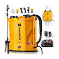 Maygrove 4.2 Gallon Battery Powered Backpack Sprayer | Up to 100 PSI Electric Sprayer with Adjustable Wand & 5 Nozzles