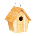 Wooden Bird Houses for Outside Hanging Birdhouses Nest Bluebird House for Cardinals Finch Wren Swallow for Garden