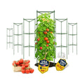 Tomato Cage - Large Trellis Stakes and Plant Support Structures for Vegetables and Climbing Plants - Tall Tomato Cages