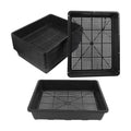 16 Pack Seed Starter Trays 15 x 12 inches Microgreens Growing Trays with Mesh Bottom for Germination, Hydroponic &