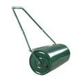 Tow-Behind Garden Lawn Roller, 9.5 Gallon, Heavy Duty Steel with u-Handle, Water/Sand Fillable – Perfect for Leveling