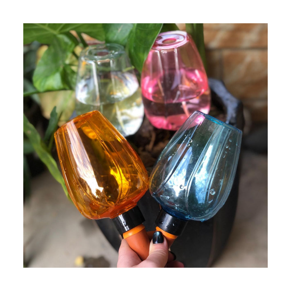 4 Pcs Self Watering for Vacations Indoor Outdoor Plants Automatic Watering Planter Plant Spikes Devices Irrigation