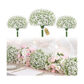 150Pcs Baby Breath Flowers Artificial Bulk, White Babys Breath Fake Flowers