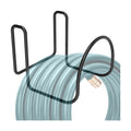 Garden Hose Holder - Heavy Duty Hose Hanger Wall Mounted Water Hose Holder | For retractable and flexible hoses, for