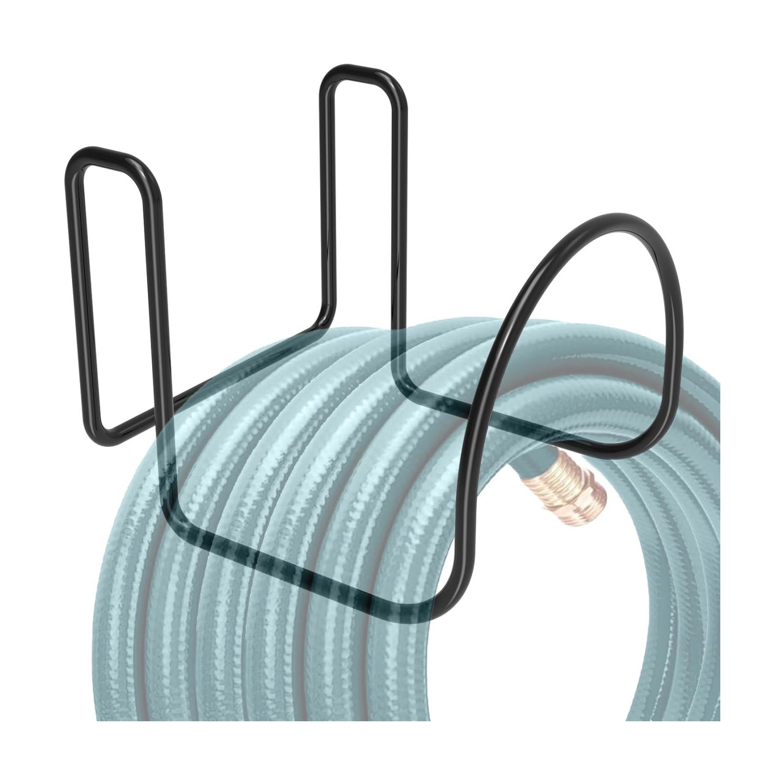 Garden Hose Holder - Heavy Duty Hose Hanger Wall Mounted Water Hose Holder | For retractable and flexible hoses, for
