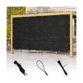 Kokorona 90% Sun Shade Cloth with Grommets, 8' x 12' Pergola Shade Cover for Outdoor Patio, Mesh Tarp Patio Sun Screen