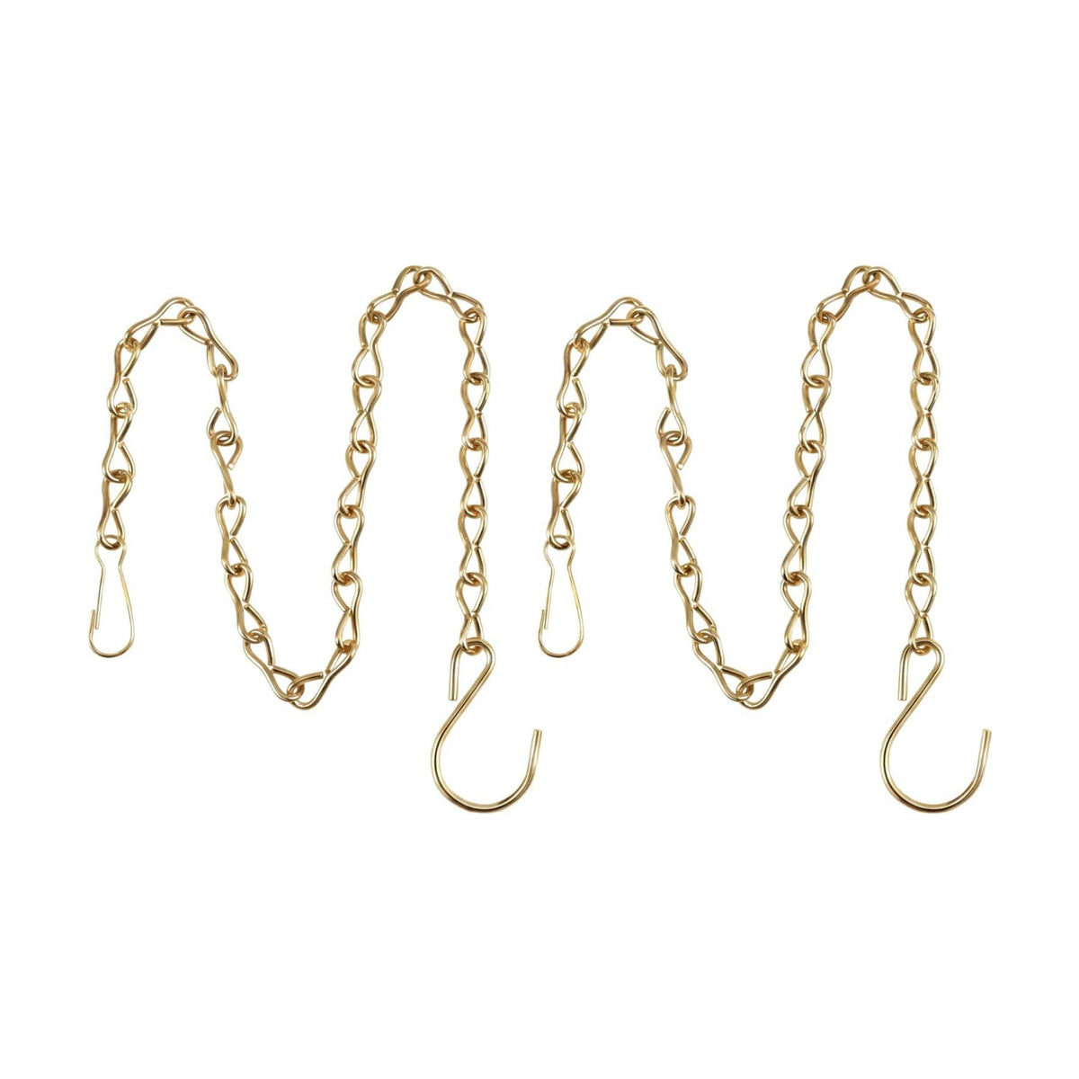 EBOOT 2 Pcs Hanging Chain for Bird Feeders Planters,9.5 Inch,Gold