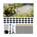 100FT Drip Irrigation System, 1/4" Garden Watering Misting System for Plant | 1/4" Tubing and 30pcs 360° Adjustable