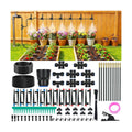 230FT Drip Irrigation Kit with 34 Emitters, 3 Spray Types, Watering System | Extra Long Garden Misting System, 3