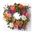 Spring Wreaths for Front Door, 22 Inch Spring Front Door Wreath