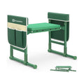 Housolution Garden Kneeler and Seat with Anti-Tipping Extendable Legs | Foldable and Portable Garden Stool with 2 Tool