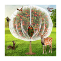 10'x10' Fruit Tree Netting Cover with Zipper and Drawstring | Ultra-Fine Mesh Garden Plant Insect Pest Net Barrier to