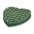 Heart-Shaped Floral Foam Cage with Suction Cup - 20cm for Wedding Car