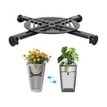 Adjustable Heavy Duty Metal Plant Risers , Fit Round Square Tapered Pots