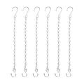 M METERXITY 6-Pack Chain for Hanging Plants 33cm/13in Iron Silver