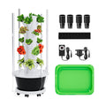 SPECILITE Hydroponics Growing System Kit with Grow Light, 5 Tiers 20 Pods | with Wheels, Pump & Timer, 30L